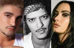 Jão, Bruno Mars e Demi Lovato