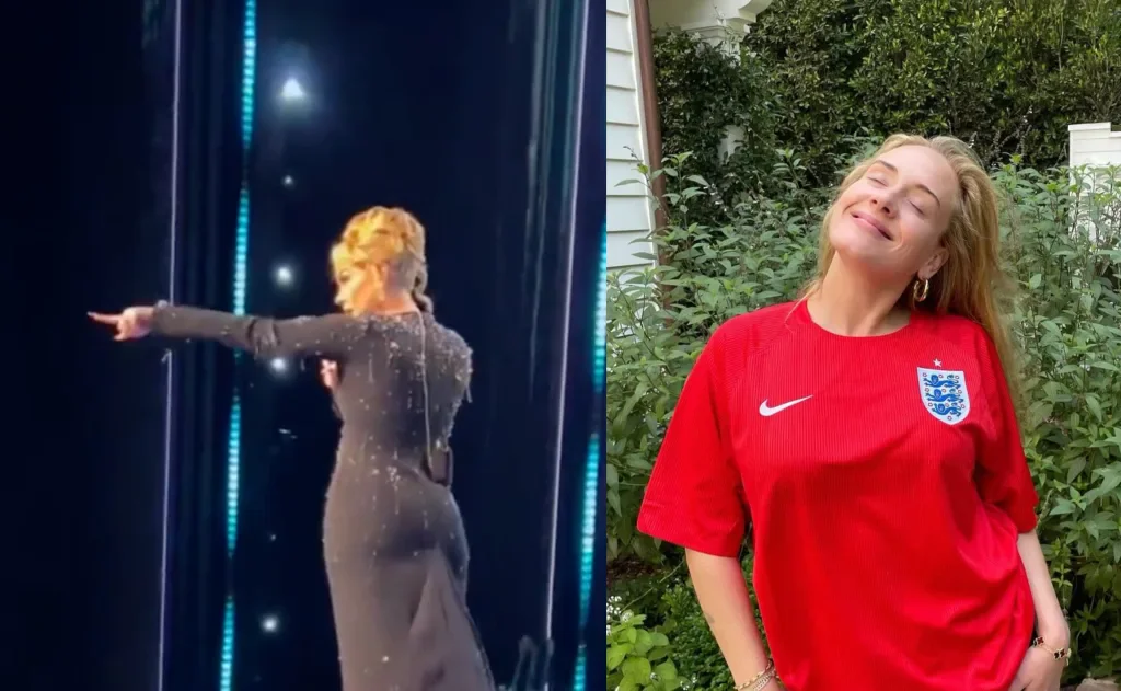Adele interrompe show para dar bronca em segurança: “Estavam perturbando” 1 adele briga