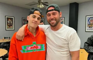 Justin Bieber e Scooter Braun