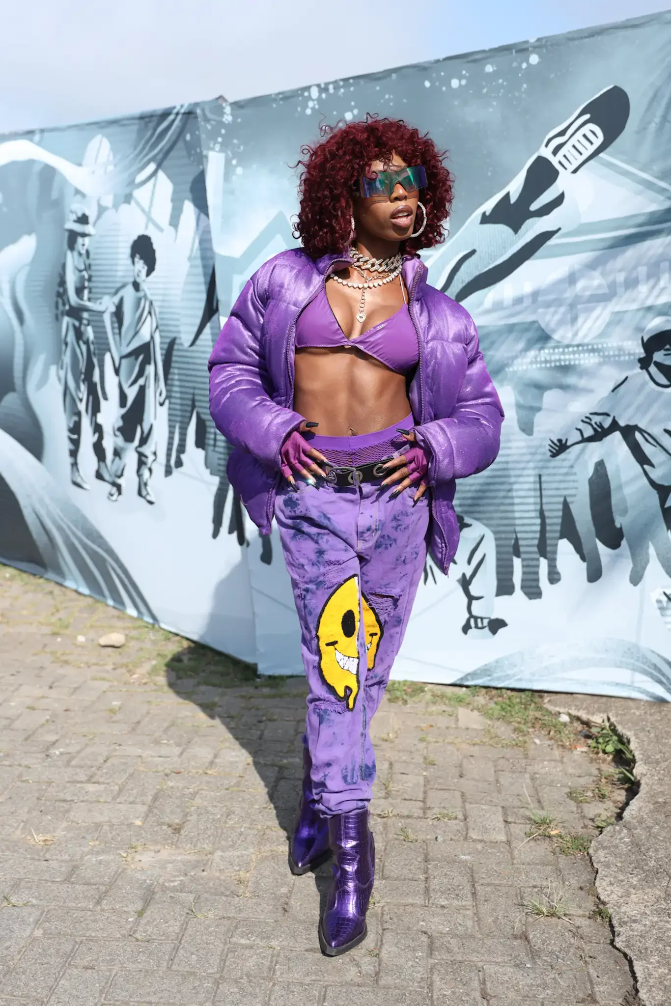 MC Sofia chega ao The Town (Lucas Ramos / Brazil News)