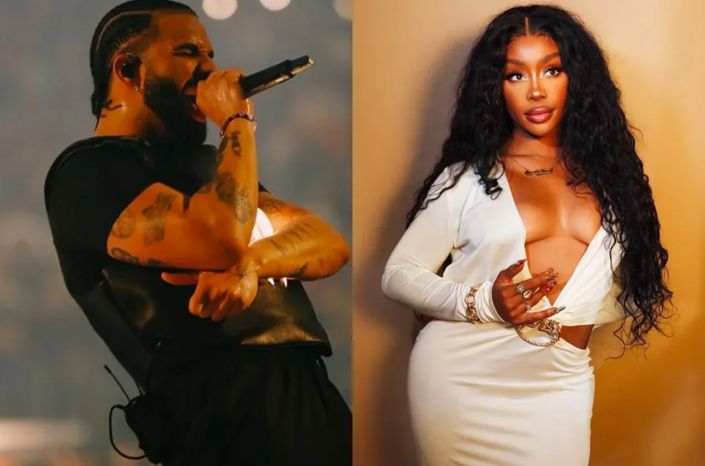 Após músicas com indiretas, Drake e SZA lançam primeira colaboração juntos 1 Drake e SZA