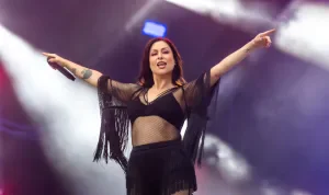 Pitty abre o quarto dia de show do palco Skyline (Patrícia Devoraes/Brazil News)