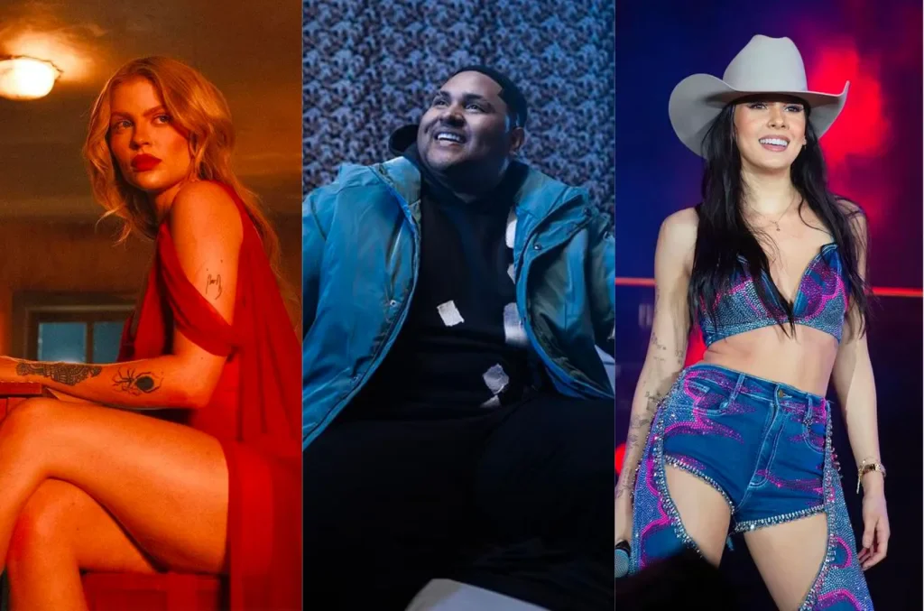 Sem papo de nunca ouvir falar: acompanhe a playlist do Billboard Brasil Hot 100 1 Luísa Sonza, Kevin O Chris e Ana Castela