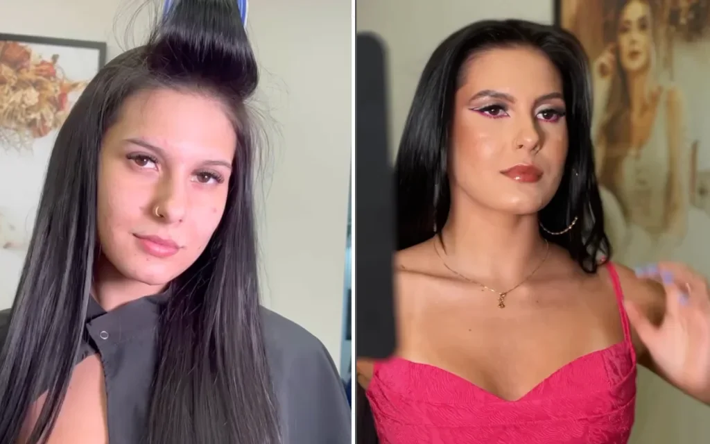 Sem maquiagem, Ana Castela faz vídeo de antes e depois; veja 1 ana castela 2