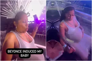 Sarah Francis Jones sentiu as contrações durante show de Beyoncé