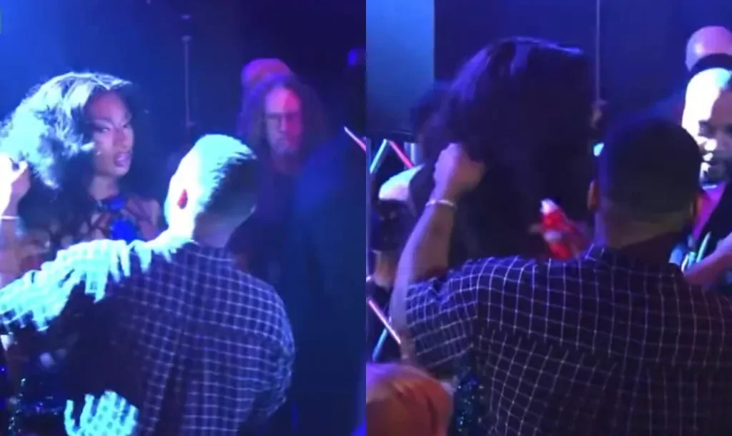 VMA 2023: Megan Thee Stallion é flagrada discutindo com Justin Timberlake 1 briga