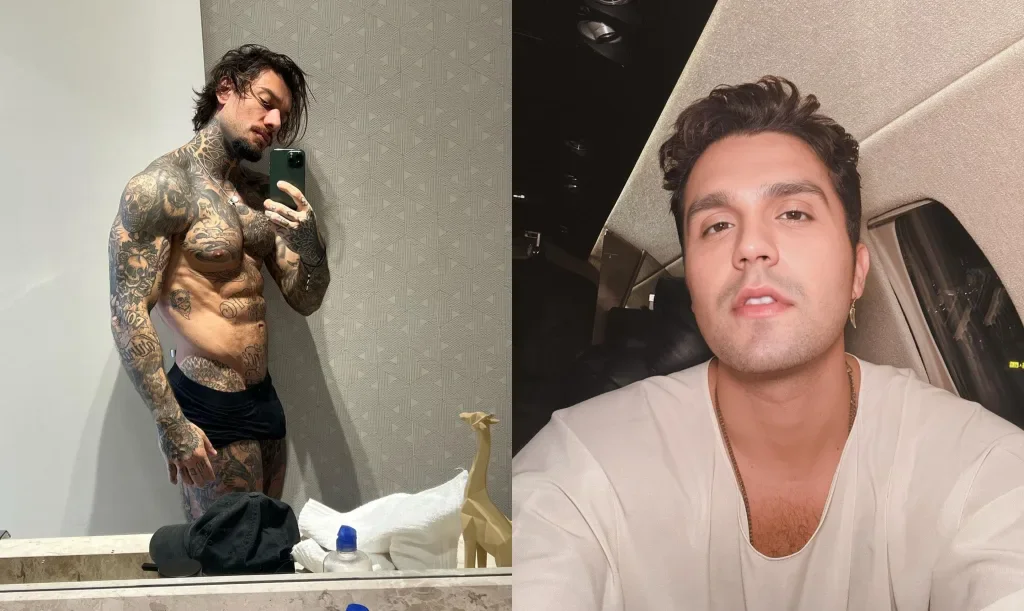 Lucas Lucco esclarece boato de relacionamento com Luan Santana: ‘Não tem o que fazer’ 1 casal