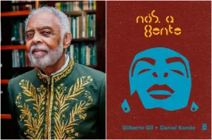 Capa de livro de Gilberto Gil