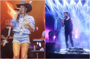 Ana Castela e Gustavo Mioto se apresentam na mesma noite em evento no Rio