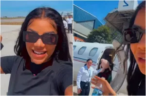 Ludmilla perde voo após The Town