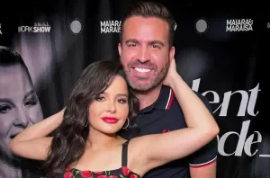 Maraisa com o agora ex-noivo, Fernando Mocó