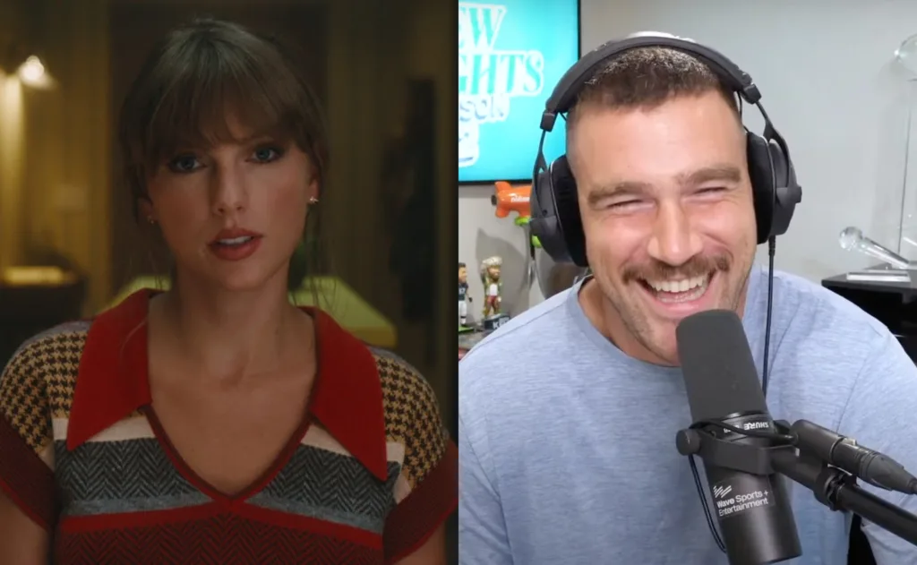 Travis Kelce diz que Taylor Swift foi muito corajosa de ir a jogo da NFL 1 taylor swift 1