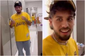 Zé Felipe leva susto ao ver teste de gravidez de Virginia Fonseca