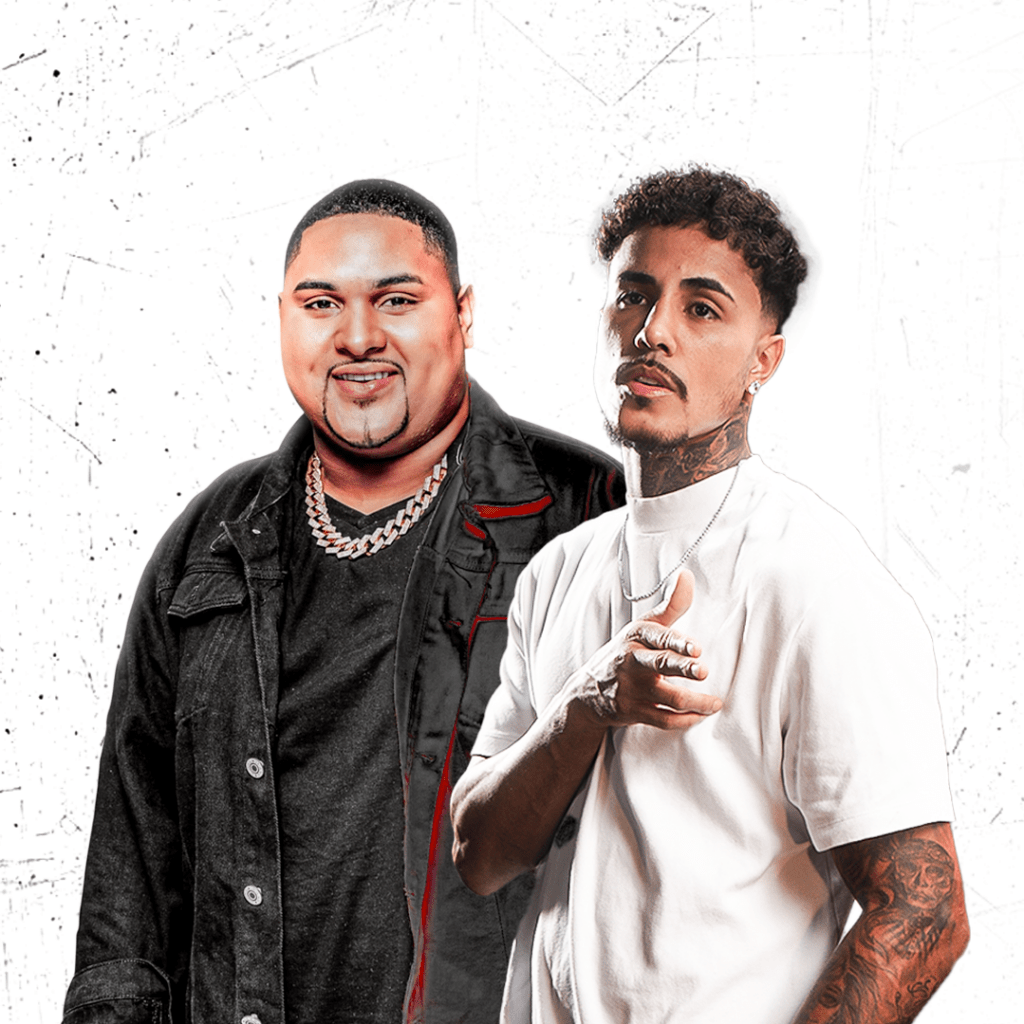 MC Livinho e MC Kevin O Chris promovem união do funk de SP e do Rio; veja detalhes 1 composite kevin livinho