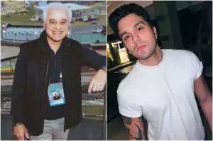 Roberto Medina e Luan Santana