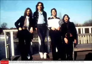 John Lennon, George Harrison, Paul McCartney e Ringo Starr em 1969