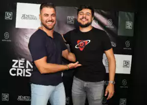 Zé Neto e Cristiano nos bastidores do Caldas Country (Foto: Cláudio Augusto/Brazil News)