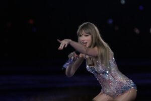 Taylor Swift em show no Allianz Parque (Taiz Dering/Billboard Brasil)