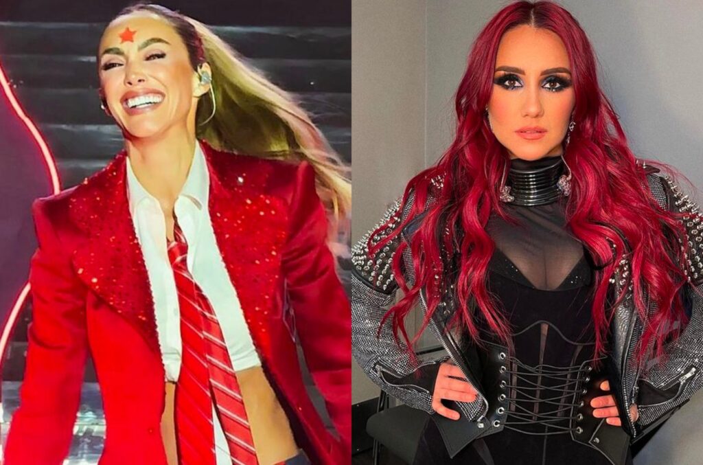 Doentes, Anahí e Dulce Maria vão a show do RBD em São Paulo? 1 Anahí e Dulce Maria