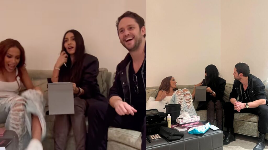 Anitta se encontra com Christopher, do RBD, e detalhe chama atenção 1 anitta ucker