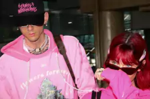 Machine Gun Kelly e Megan Fox no Brasil