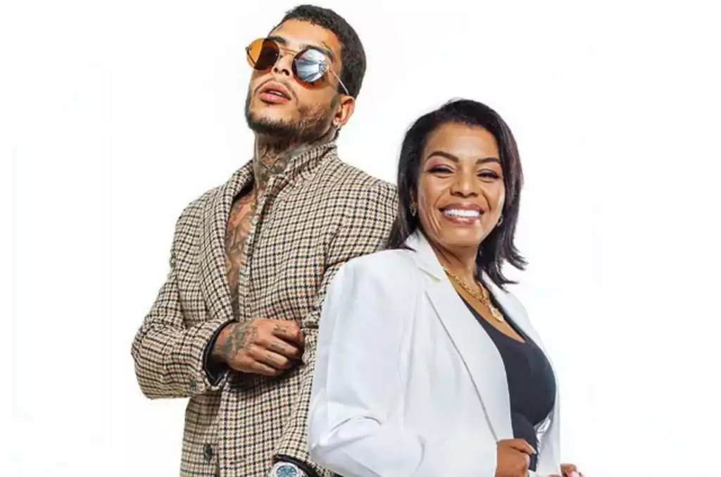 MC Kevin e a mãe, Valquíria Nascimento