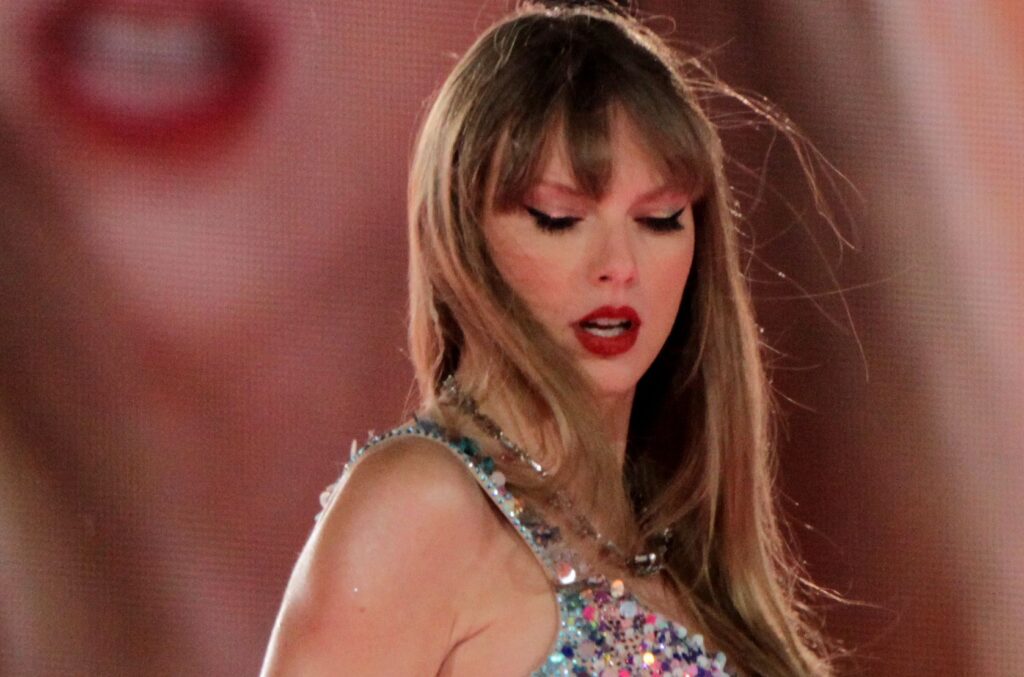 Taylor Swift no primeiro dia de show do Allianz Parque (Taiz Dering/Billboard Brasil)