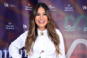 A cantora Simone Mendes, líder do Billboard Artistas 25