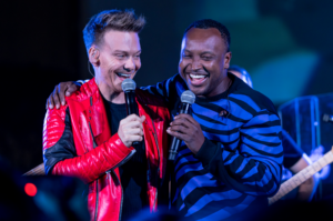 Michel Teló e Thiaguinho (@deivedcorreia/Divulgação)