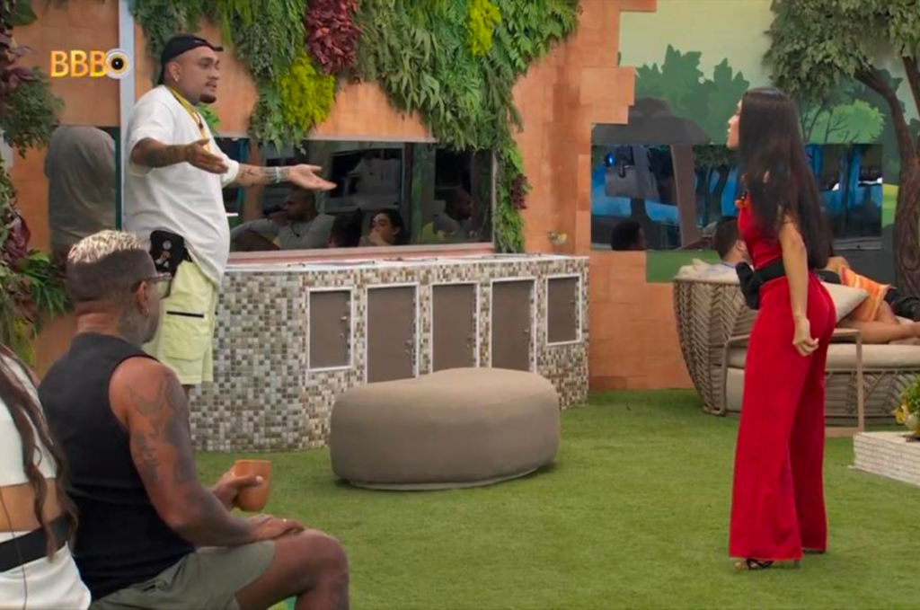 'BBB 24': MC Bin Laden quer pedir desculpas após briga com Isabelle 1 bbb