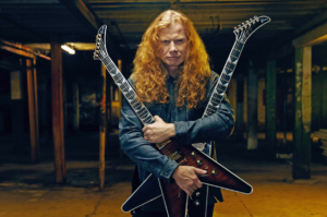 Dave Mustaine, do Megadeth (Cortesia da Gibson)