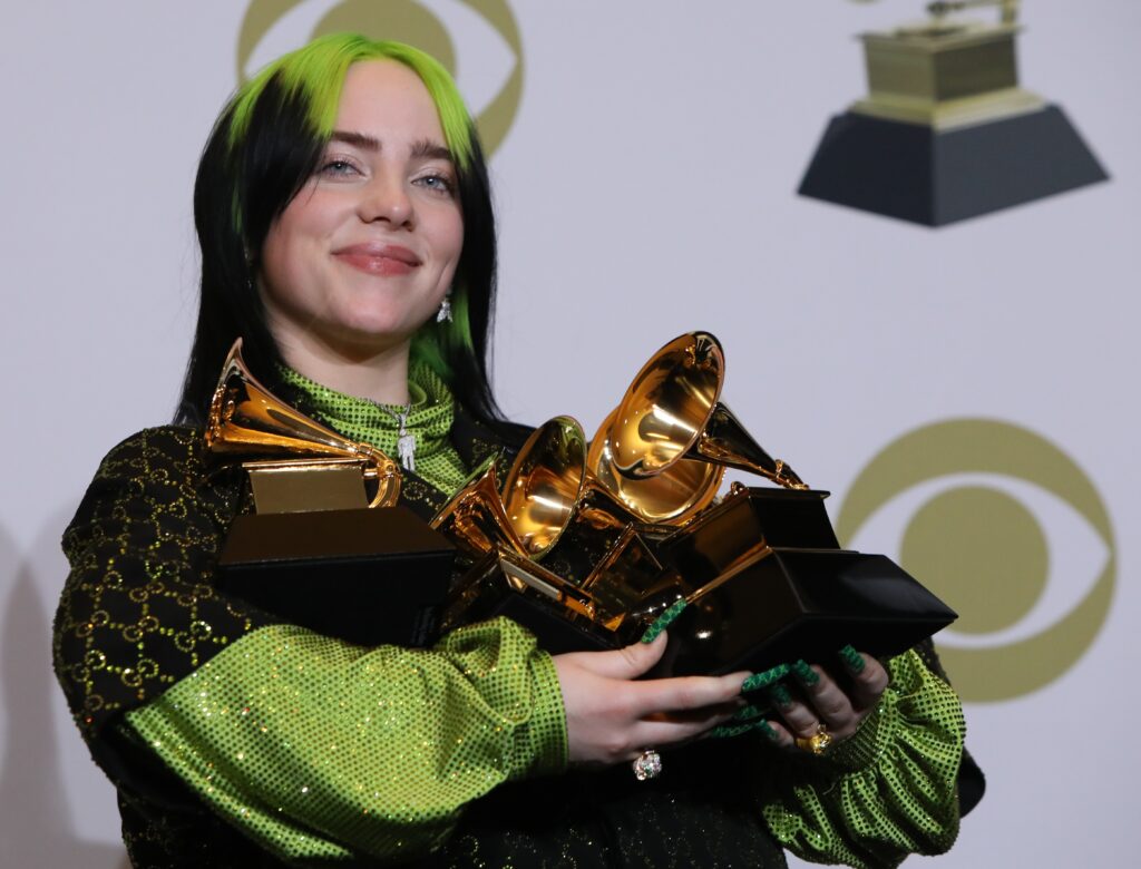 Billie Eilish explica por que quer se manter solteira 1 2020 01 27T053741Z 2056342817 HP1EG1R0FMT2T RTRMADP 3 AWARDS GRAMMYS
