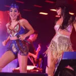 Anitta recebe Ana Castela em Curitiba e promete música nova da ‘dupla’