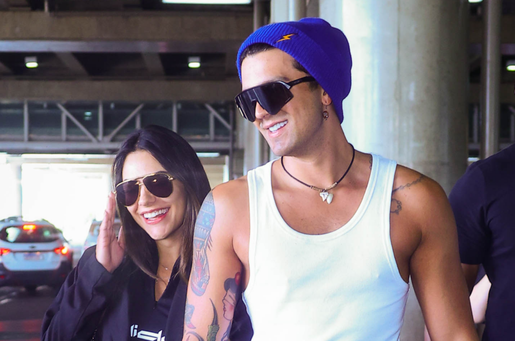 Voltaram! Luan Santana e Jade Magalhães aparecem de mãos dadas após viagem 1 luan