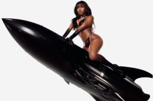 A cantora Normani em capa do álbum "DOPAMINE", finalmente lançado em junho deste ano