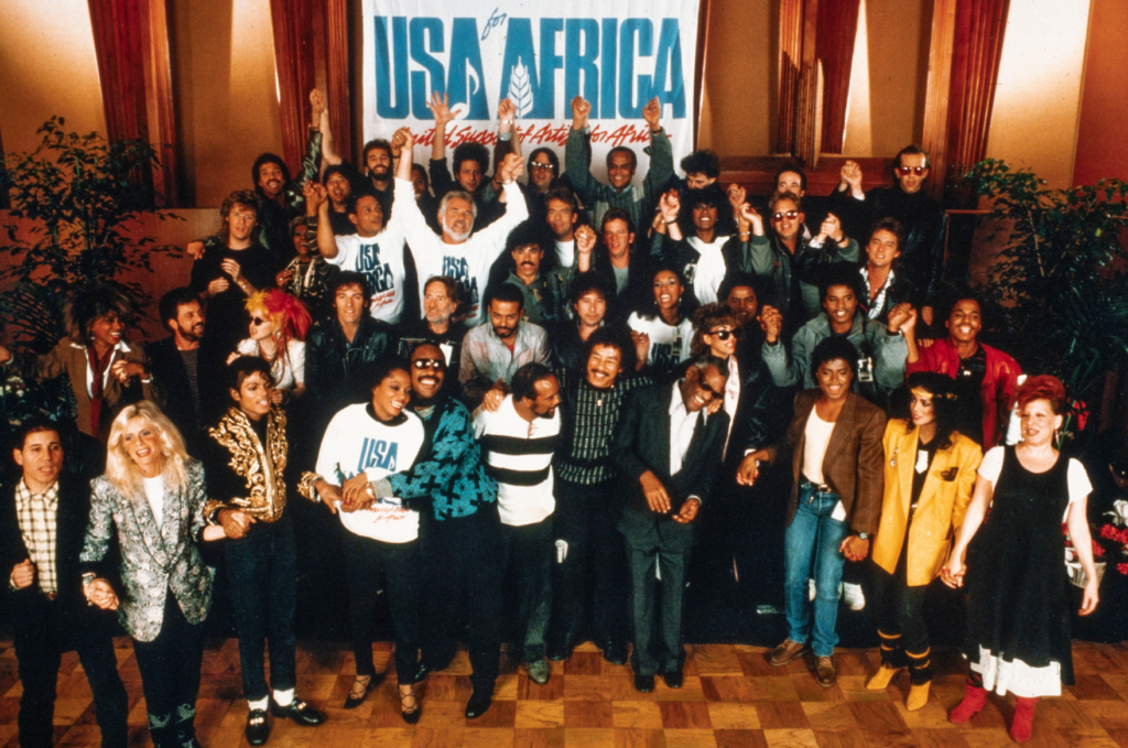 'A Noite Que Mudou o Pop': a história por trás da gravação de 'We Are The World' 1 we are the world