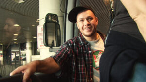 Chorão em documentário sobre sua vida (Reprodução/Netflix)