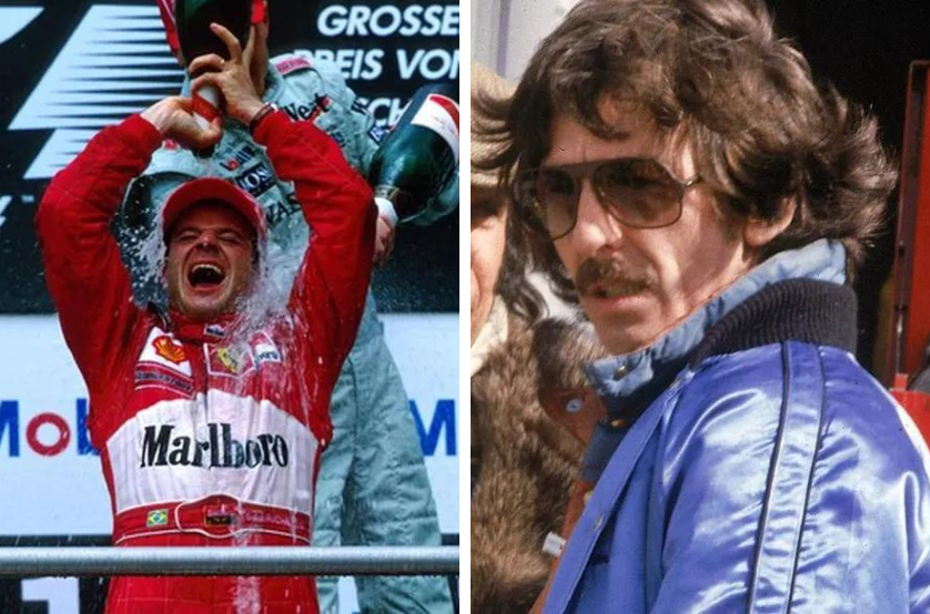 ‘Bari’ e ‘Cello’: como George Harrison lembrava do piloto Rubens Barrichello