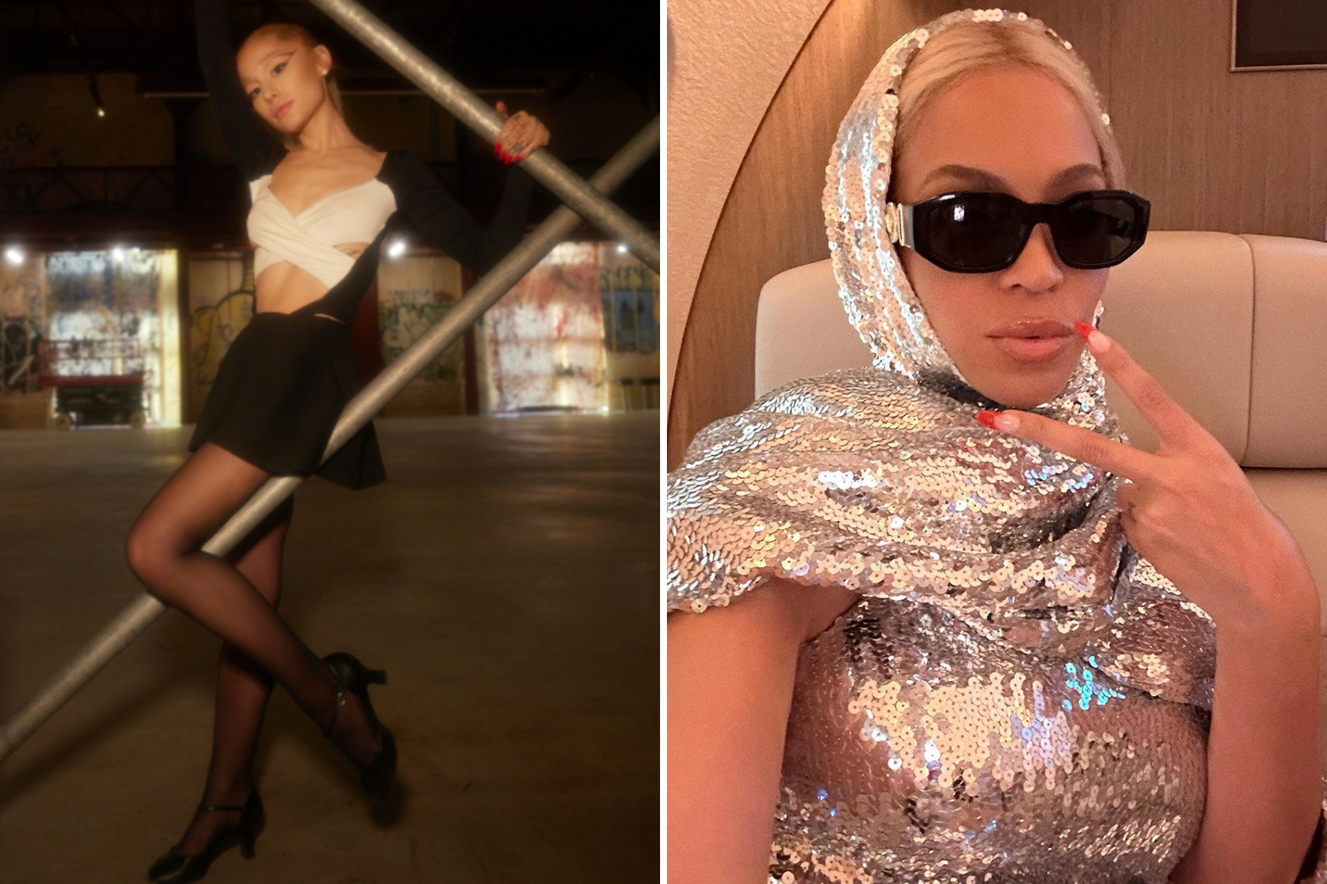 Fãs comparam trabalhos de Beyoncé e Ariana Grande e suspeitam de feat