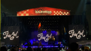 A cantora SZA encerrou os shows no Lolla