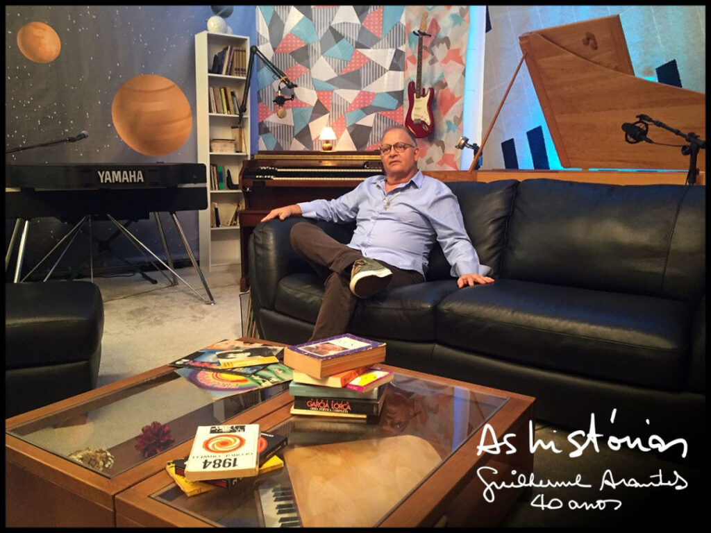 Guilherme Arantes não quer sua música 'na praça de alimentação do Rock In Rio' 1 O cantor e compositor Guilherme Arantes (Reprodução/Instagram)