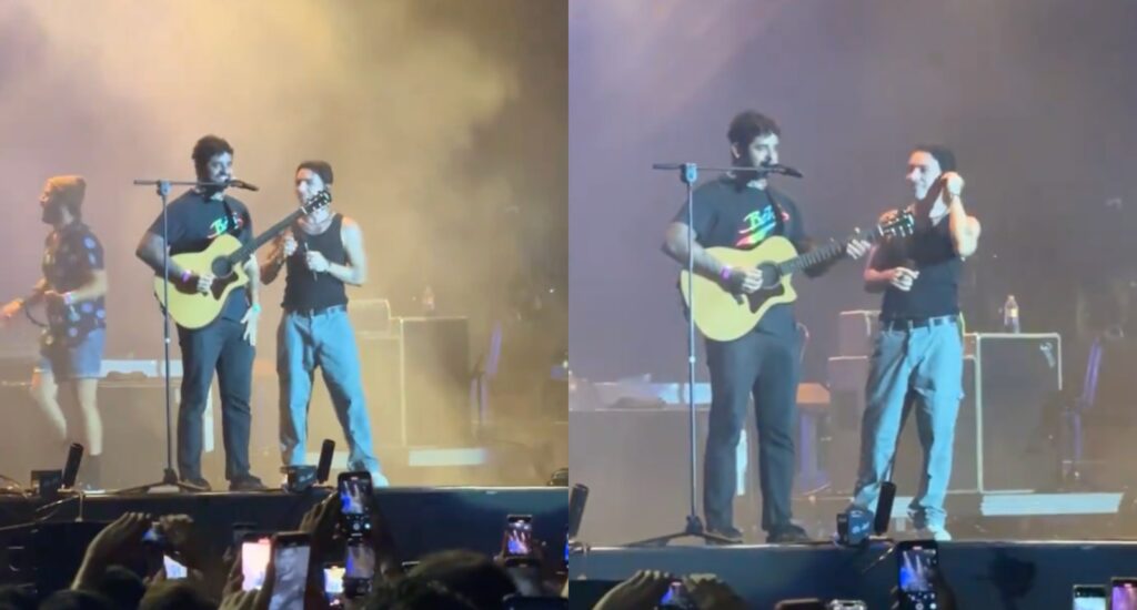 Fresno faz aparição surpresa em show do NX Zero: ‘A irmandade é maior que tudo' 1 fresno e nx