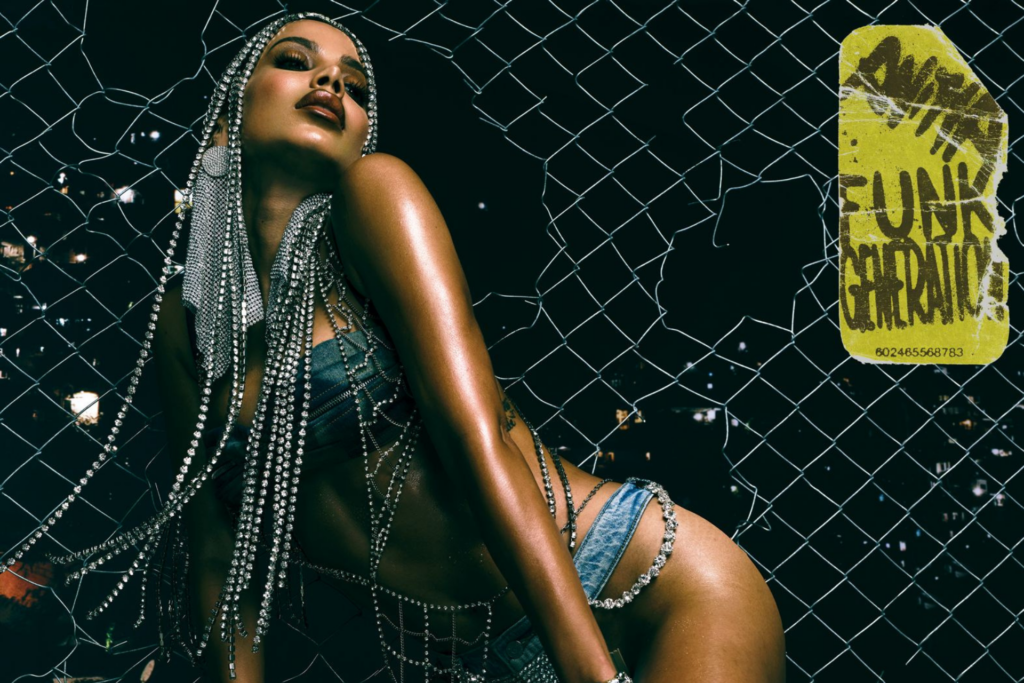 Anitta: 'Não tenho muito o que militar nas letras, estou fazendo música para dançar' 1 A capa do novo álbum de Anitta 'Funk Generation'