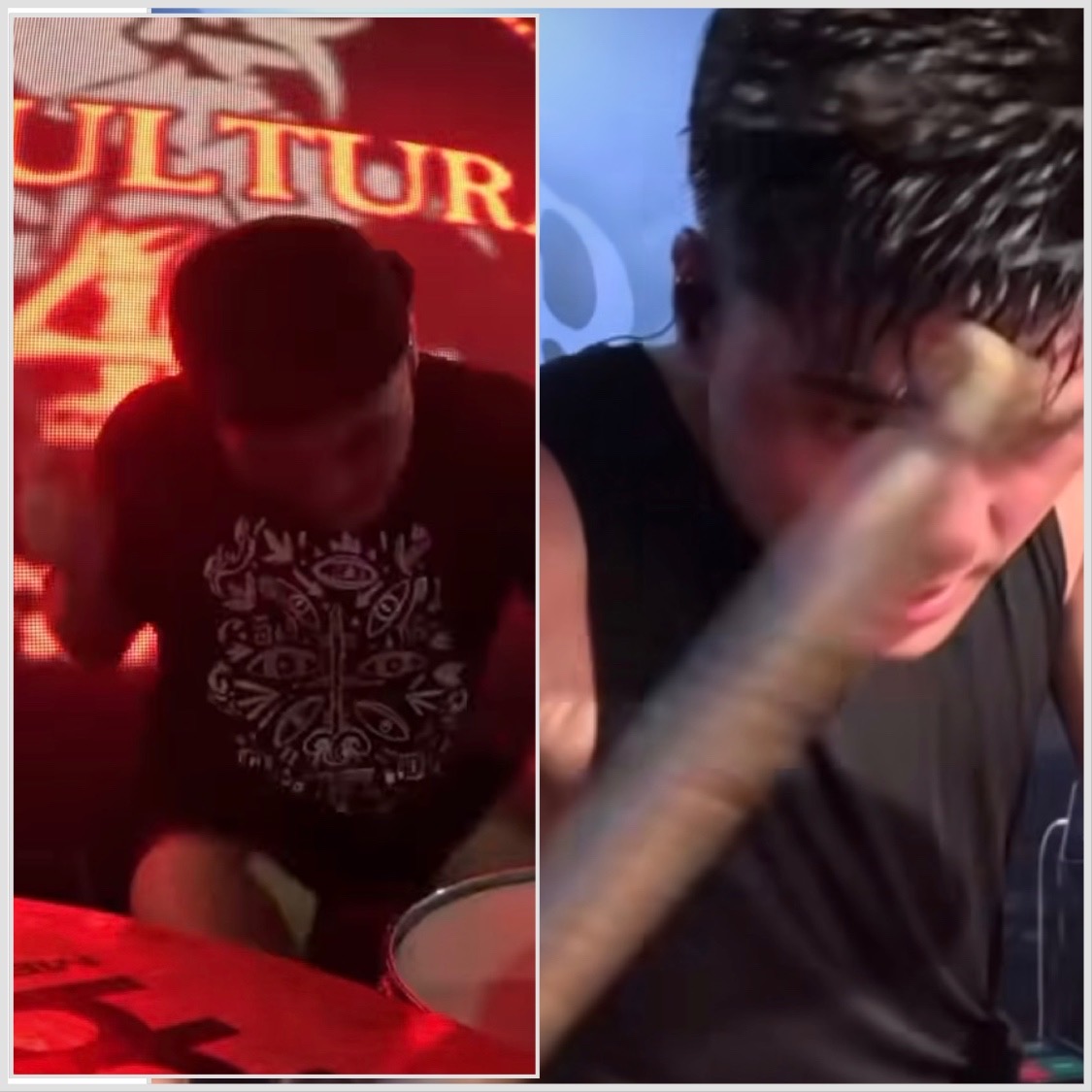 ‘Estúpido’, baterista do Sepultura termina show com dedos sangrando