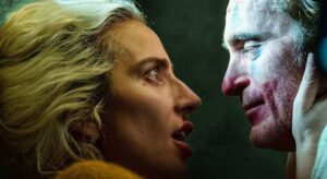 Lady Gaga e Joaquin Phoenix em cena do filme 'Coringa: Delírio a Dois'