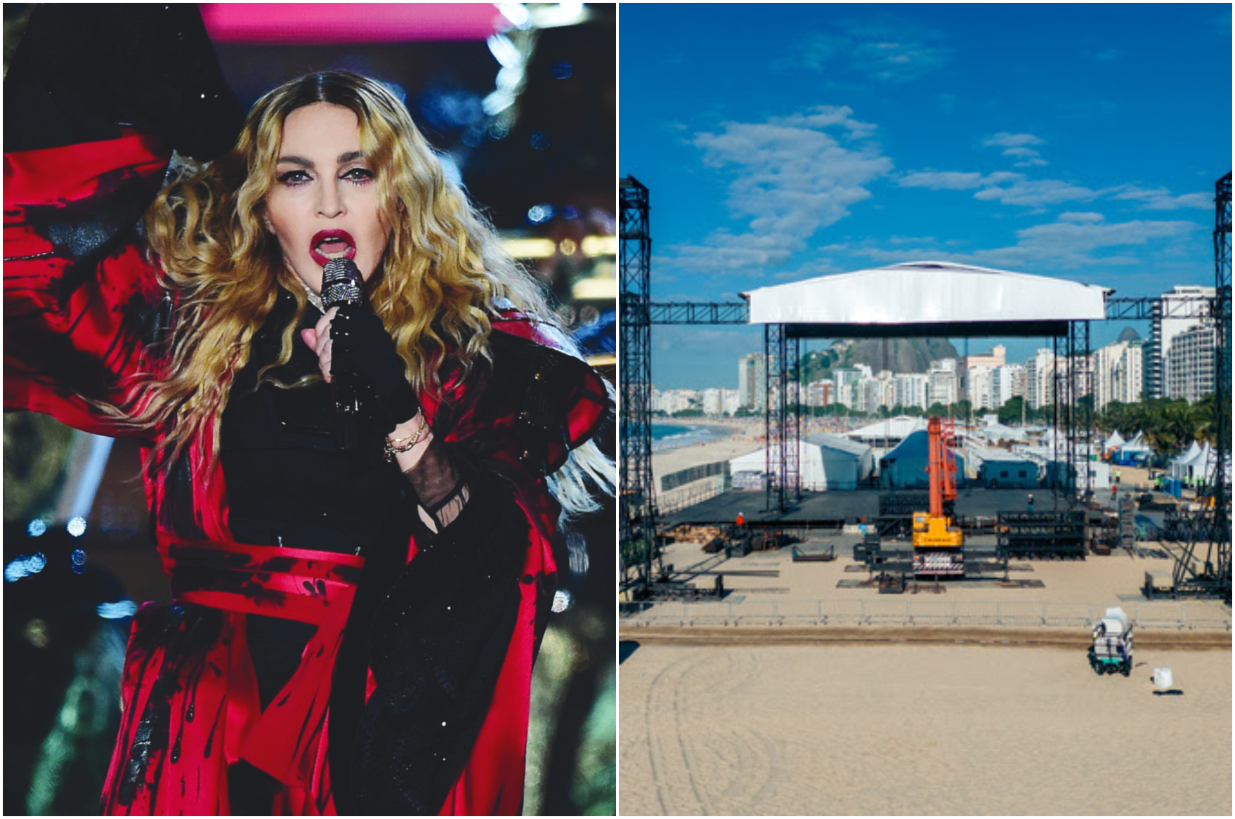 Madonna no Rio: palco terá o dobro de tamanho do usado na turnê