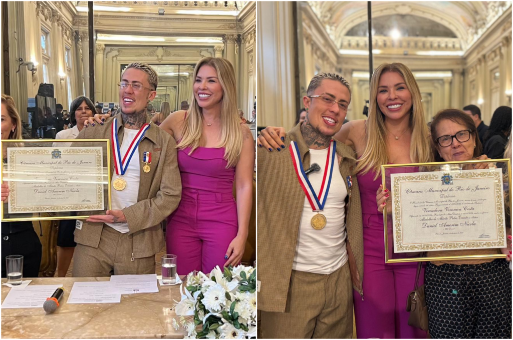 MC Daniel recebe maior honraria da Câmara no Rio: 'Passo gigante' 1 mc daniel 1