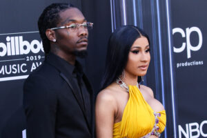 Offset e Cardi B em evento em 2019