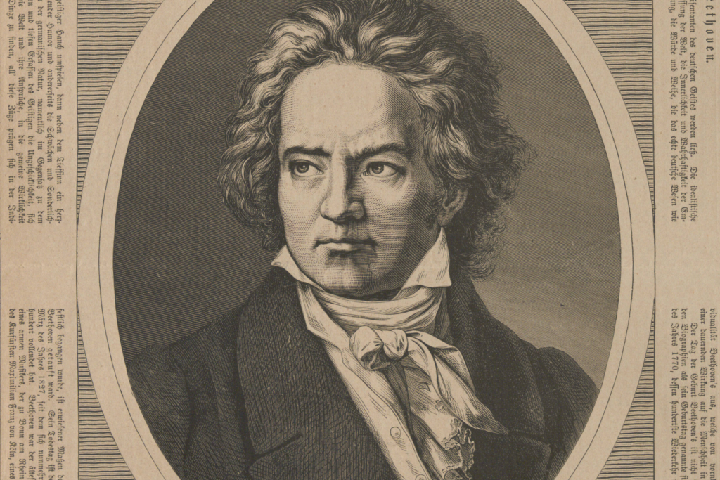 Cabelo de Beethoven ajuda a entender motivo da surdez do músico 1 Cientistas encontraram evidências que podem explicar a surdeza de Beethoven