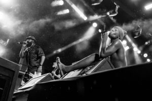 A banda BaianaSystem, o maior ícone de um novo pop baiano após o axé music